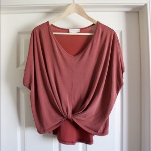 Loose front tied Blouse